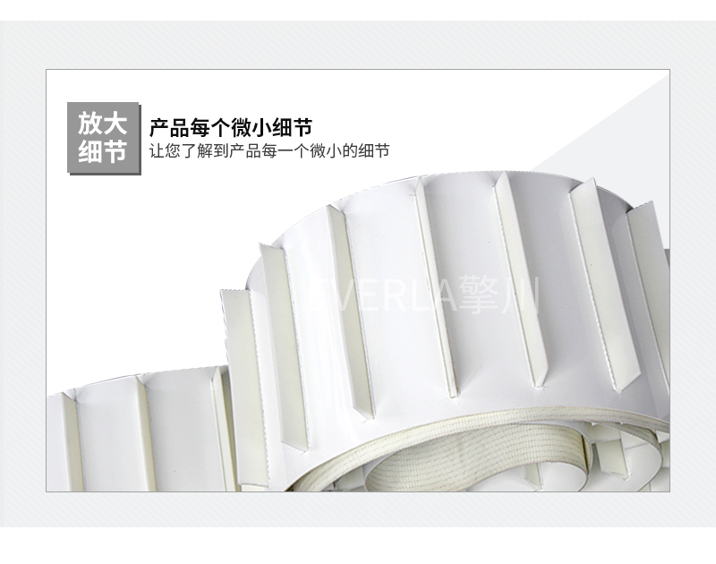 <a href='http://www.hookf.cn/shusongdai/shipin/' target='_blank'><u>食品輸送帶</u></a>加擋塊