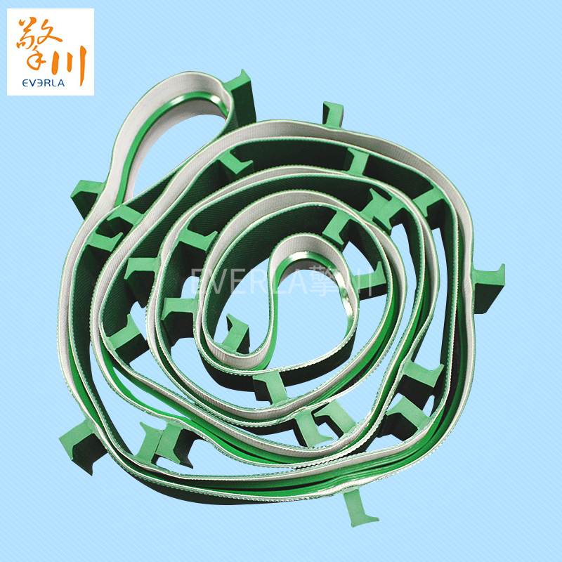 加擋塊pvc<a href='http://www.hookf.cn/shusongdai/' target='_blank'><u>輸送帶</u></a>主圖