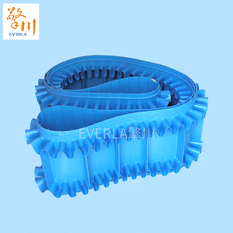 PU檔板裙邊<a href='http://www.hookf.cn/shusongdai/shipin/' target='_blank'><u>食品輸送帶</u></a>