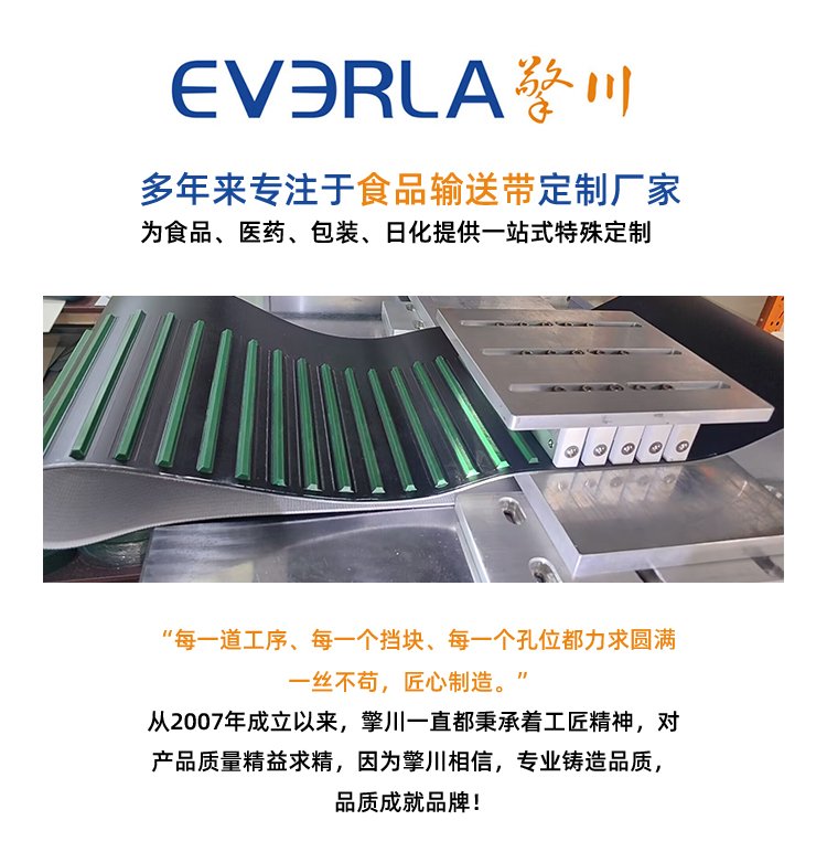 紅色PVC<a href='http://www.hookf.cn/shusongdai/' target='_blank'><u>輸送帶</u></a>加打孔