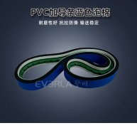 PVC輸送帶加藍布泡棉導條緩沖導向電子包裝物流分揀機傳送帶